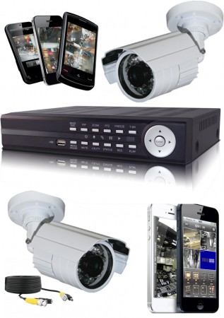 Pack complet de vidéo surveillance